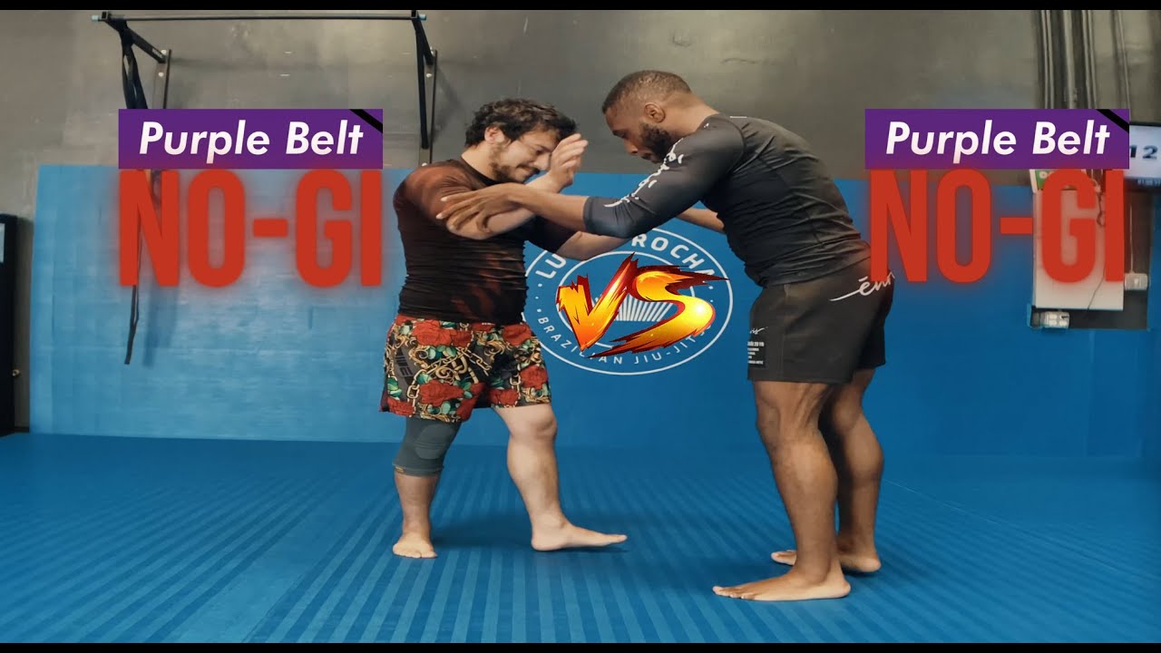Purple Belt v Purple Belt -  (No Gi) [Rolling/Sparring] Video Breakdown 2