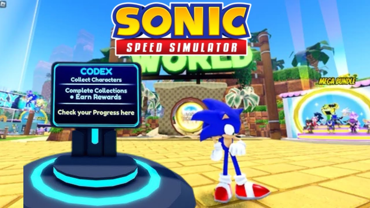 My Codex In Sonic Speed Simulator (Roblox)