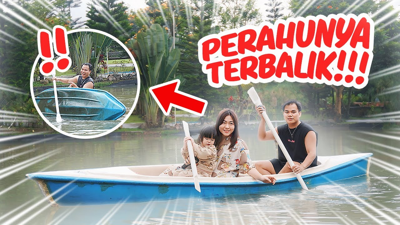 YUKA-CHAN NAIK PERAHU DI DANAU! | a day in our life