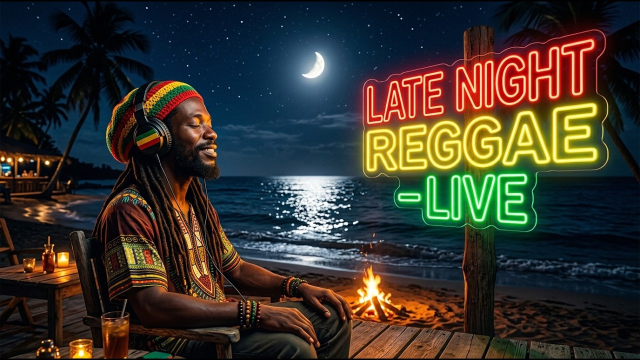 Relaxing Reggae Music Live ☀️ Smooth Roots Reggae, Dub & Tropical Chill Vibes