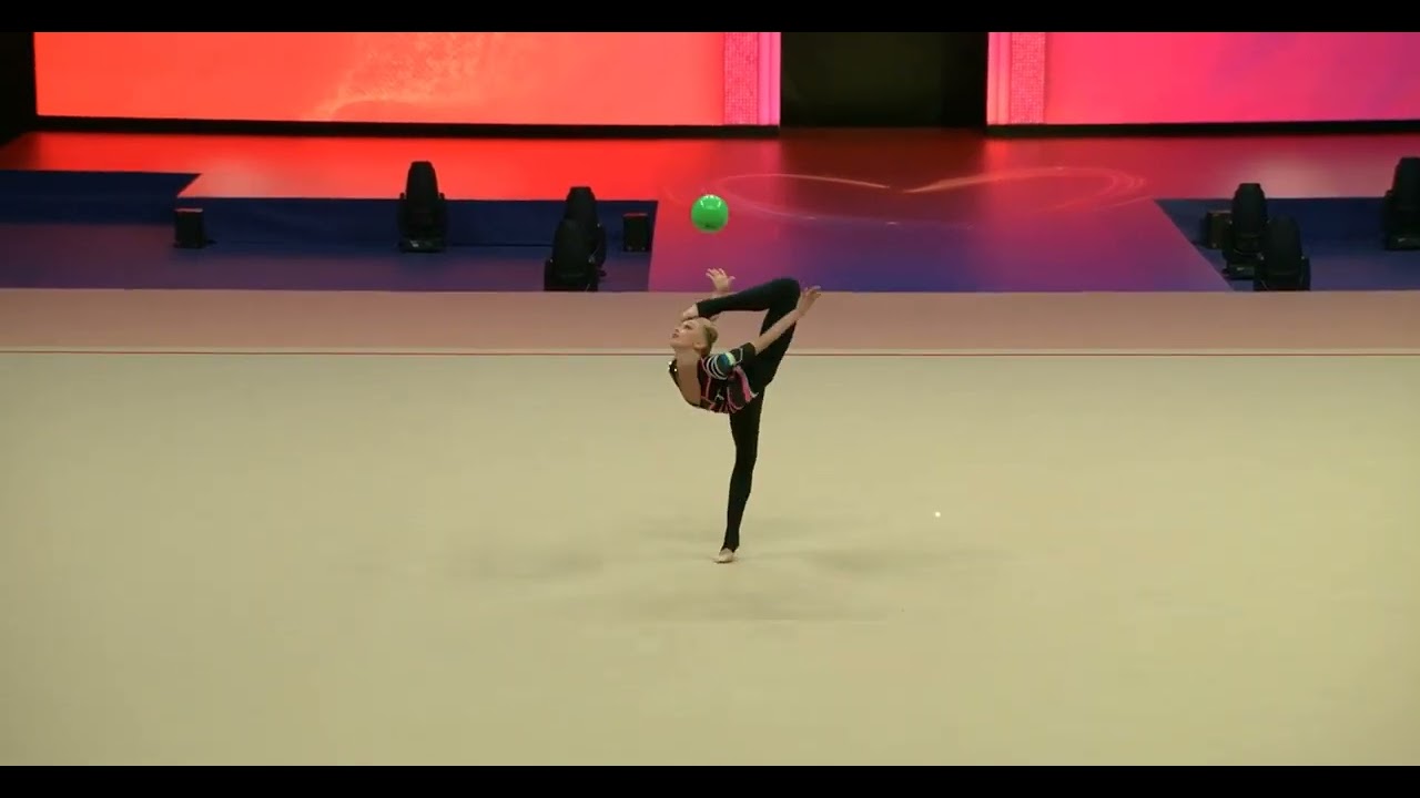Viktoriia Onopriienko Ball Qualification 30,950 - World Championships Valencia 2023