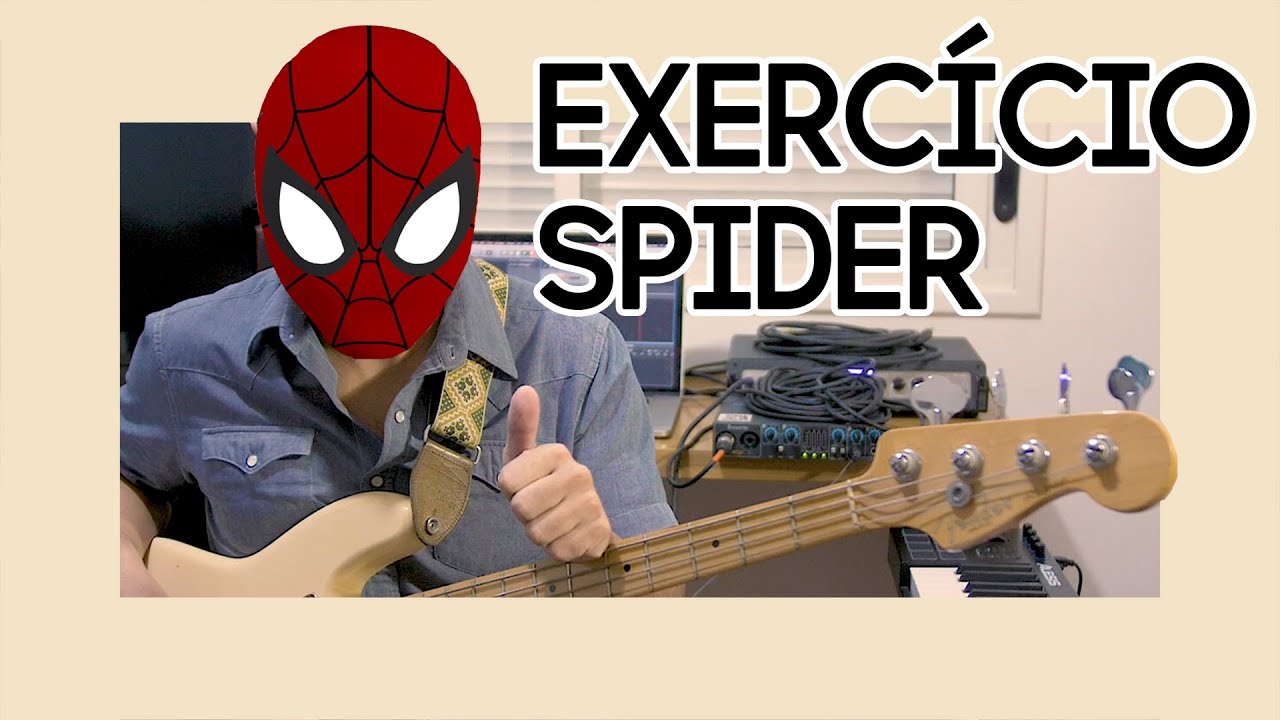 Exercício Spider do John Patitucci | Agilidade e Salto de Cordas no Baixo!