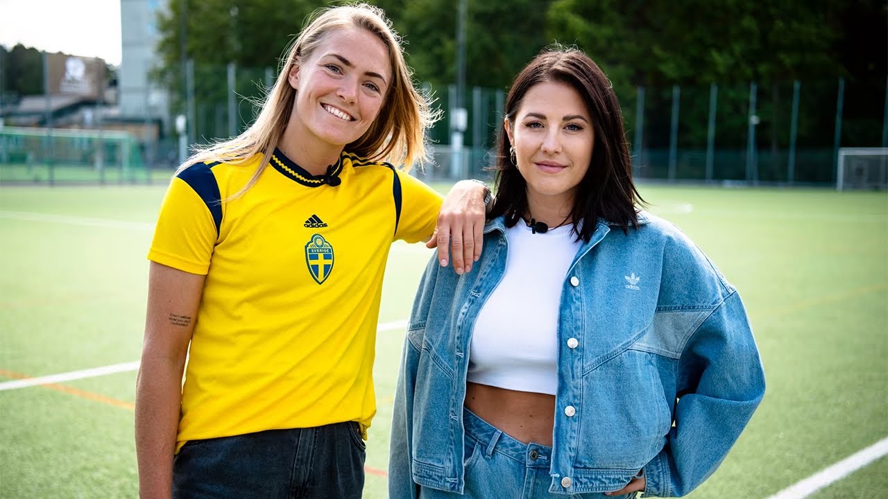 Magdalena Eriksson & Molly Sandén interview about the official Euro 2022 song