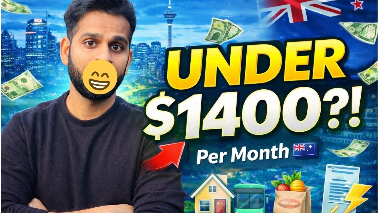 Monthly Living Expenses in NZ  | Rent, Food, Bills & More 🇳🇿