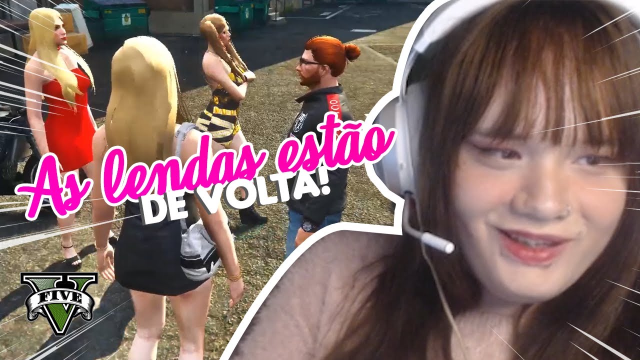 GTA RP (SABRINA) #1: Sabrina, Lívia Maria & Ashley reunidas! (feat. Rebeca Trans & Demi) | Sabrinoca