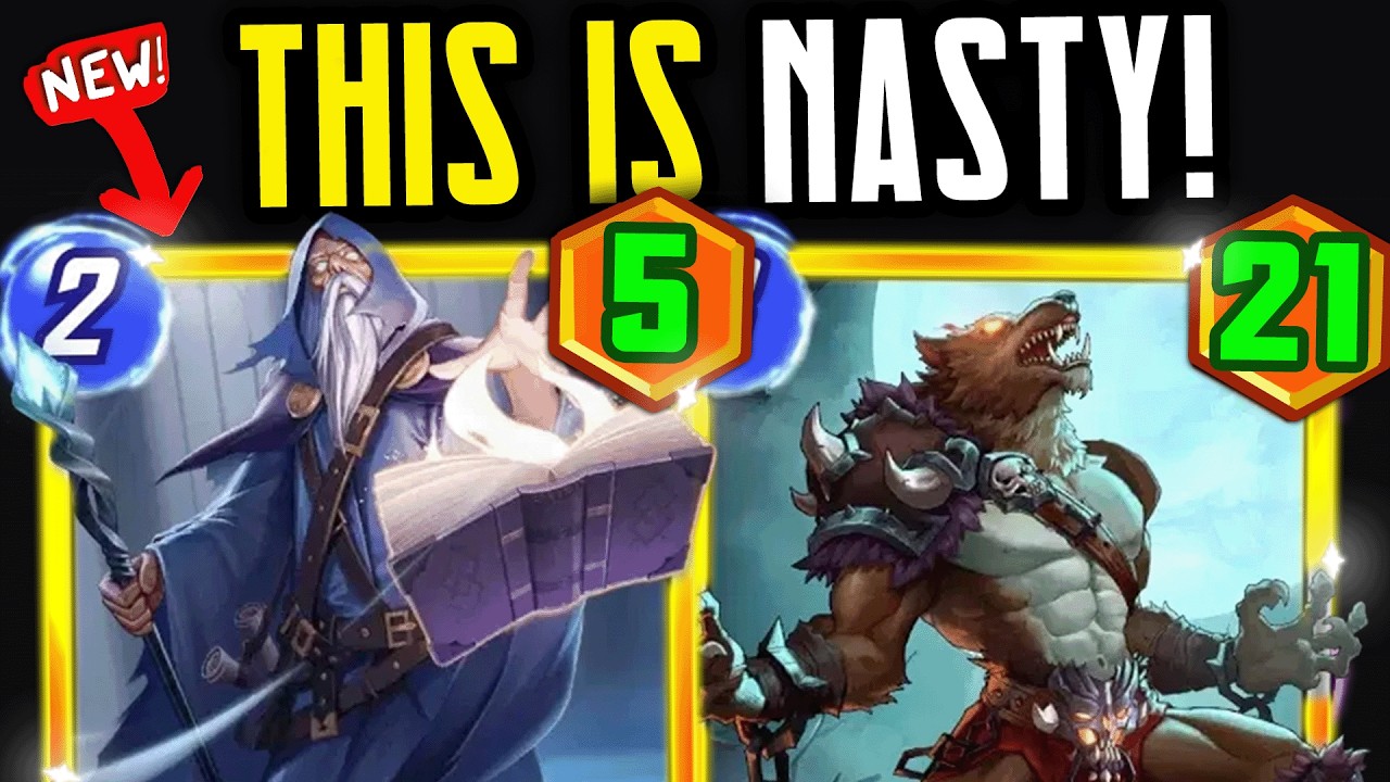 This MAGICAL WOLF Deck is ABSURD. Merlin is CRACKED! - Marvel Snap