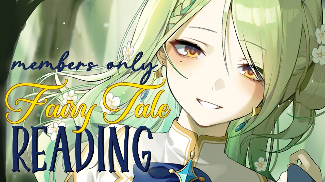 【Fairy Tale Reading】 Join me in my forest and let me read you some stories~