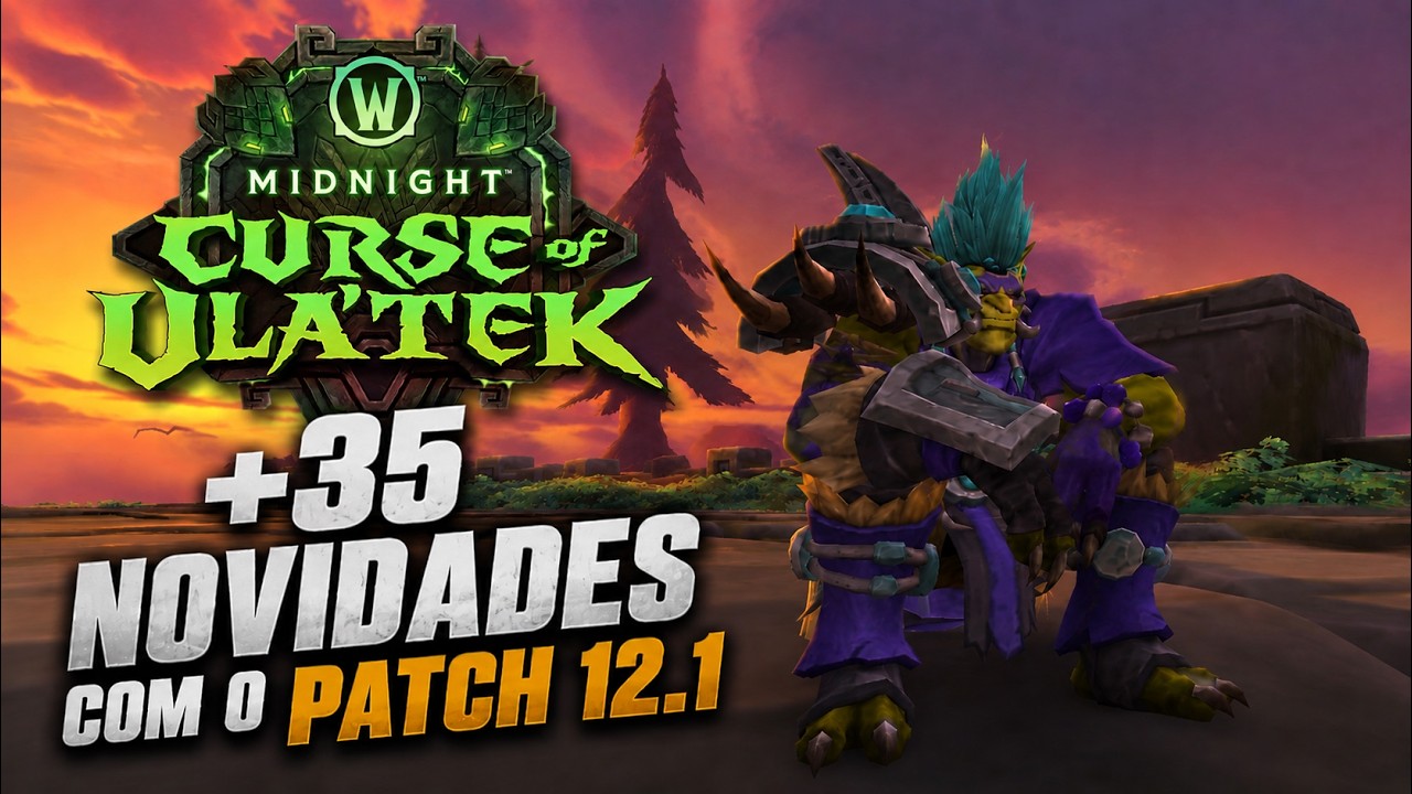 Absolutamente TODAS as novidades que chega com o Patch 12.1 de Midnight