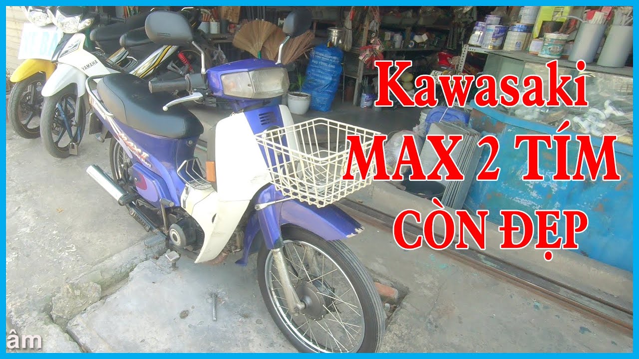 XE KAWASAKI MAX 2 SỐ VÒNG ĐỒ ZIN NHIỀU CÒN ĐẸP CHÍNH CHỦ BSTP ✅ Phú Tâm xe máy cũ