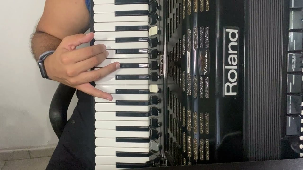 Aprenda na Sanfona - FRUTO ESPECIAL - Video Aula Acordeon