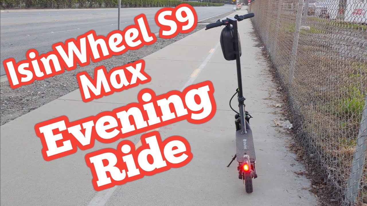 isinwheel S9 Max - Lets go on a Evening Ride ..