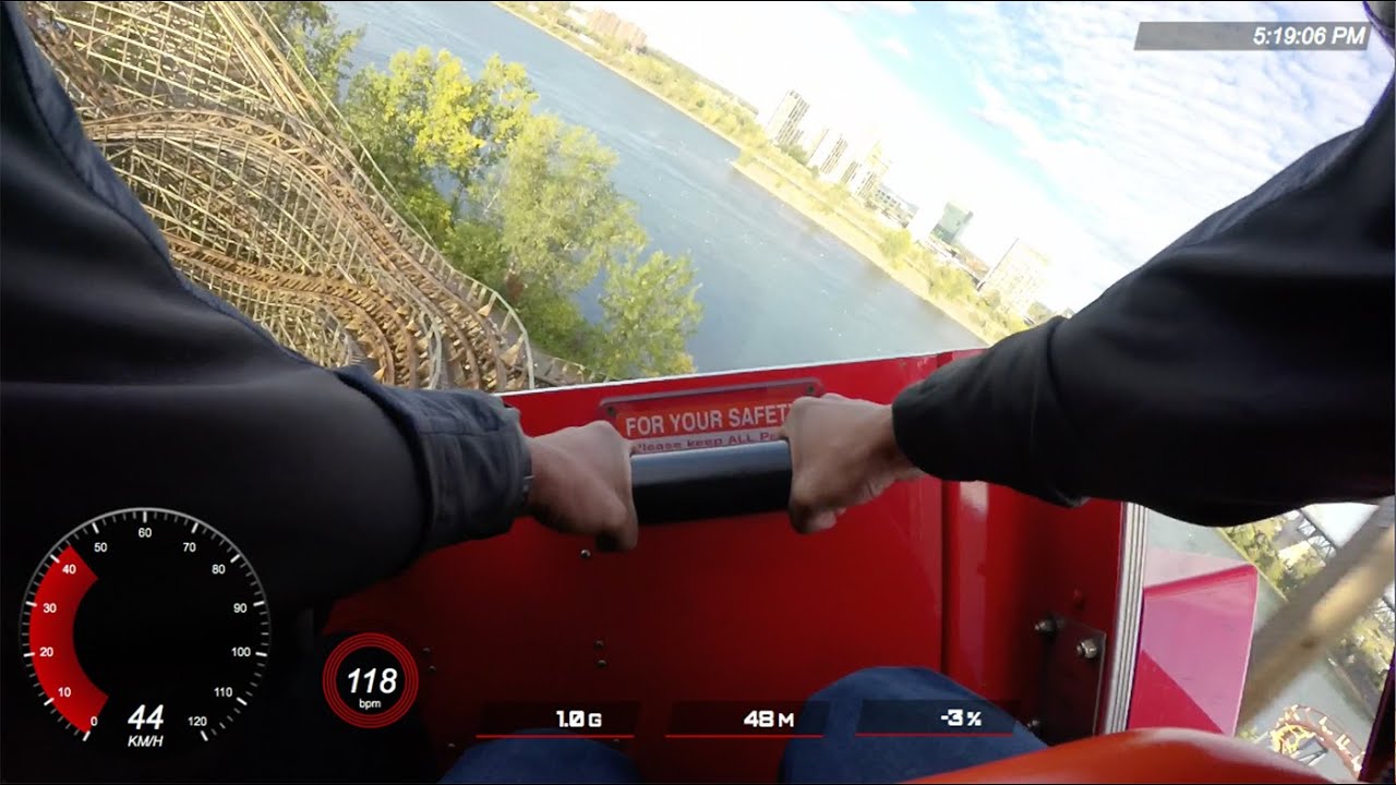 Le Monstre Six Flags Montréal- La Ronde - Garmin Virb