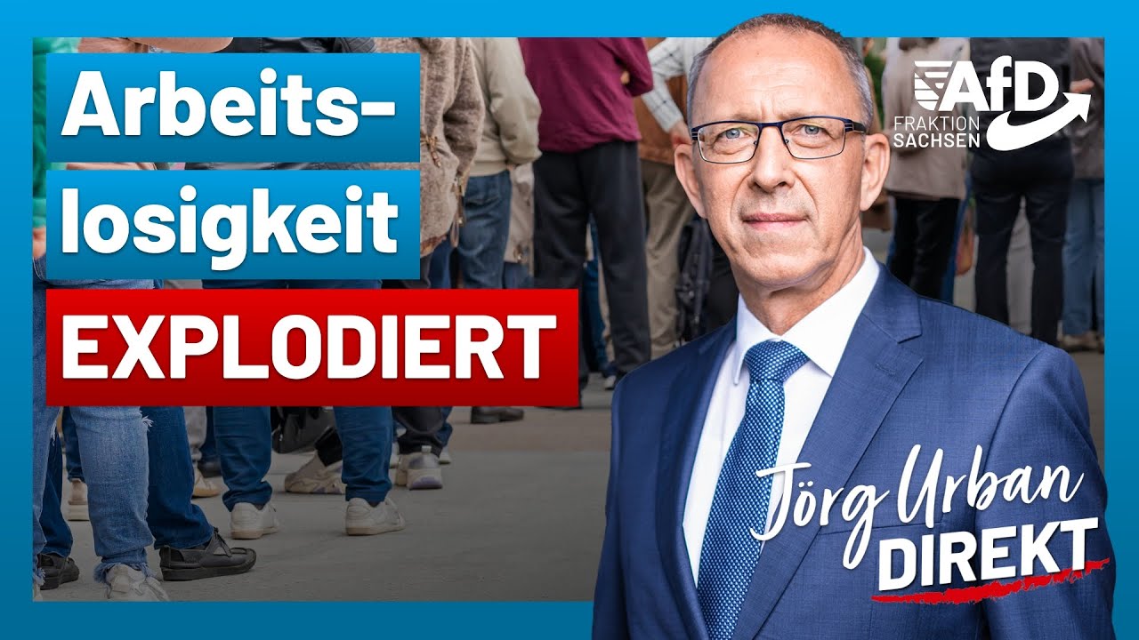 Nur die AfD steht für wirtschaftlichen Aufbruch! | Jörg Urban Direkt
