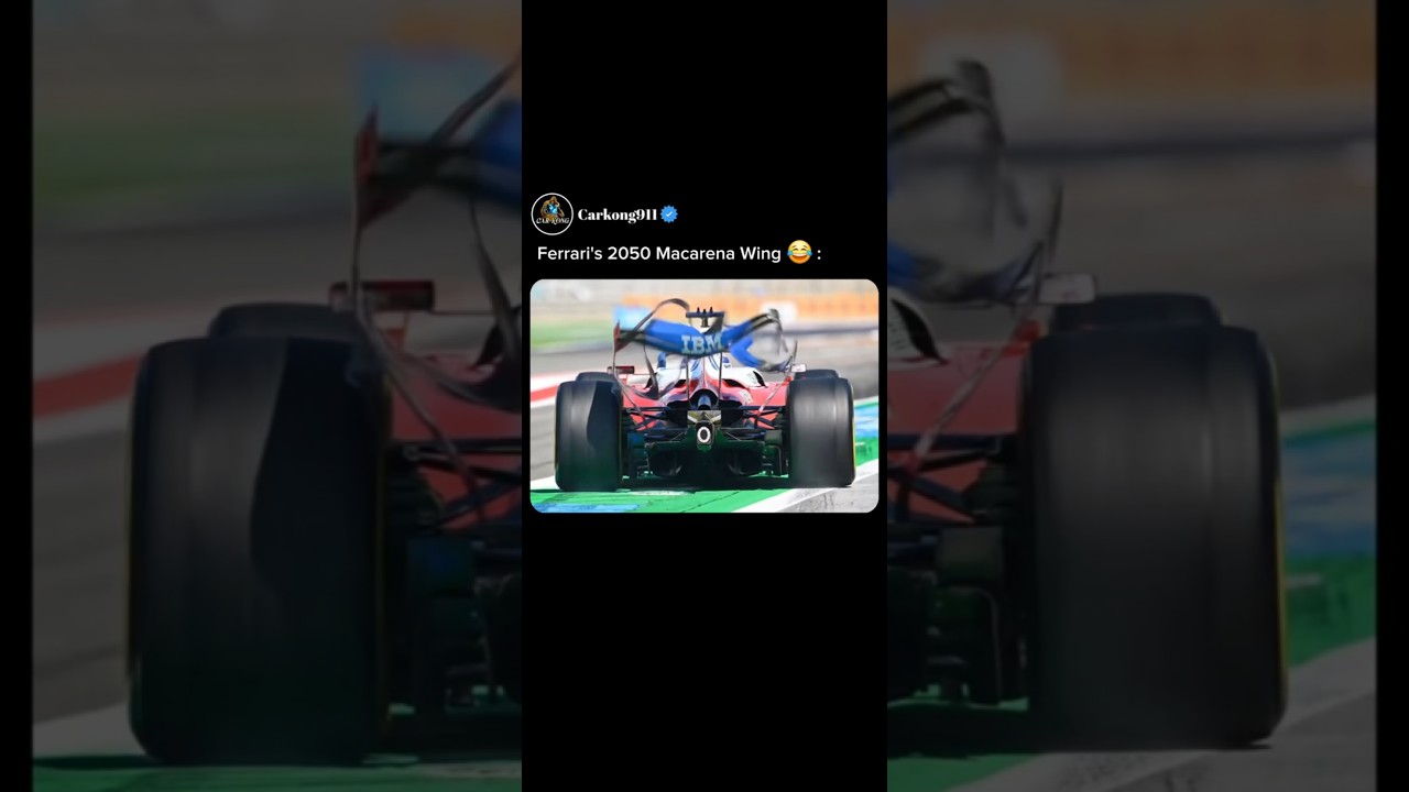 Ferrari's 2050s Macarena Wing 😂❗️#shorts #f1 #f1shorts #formula1
