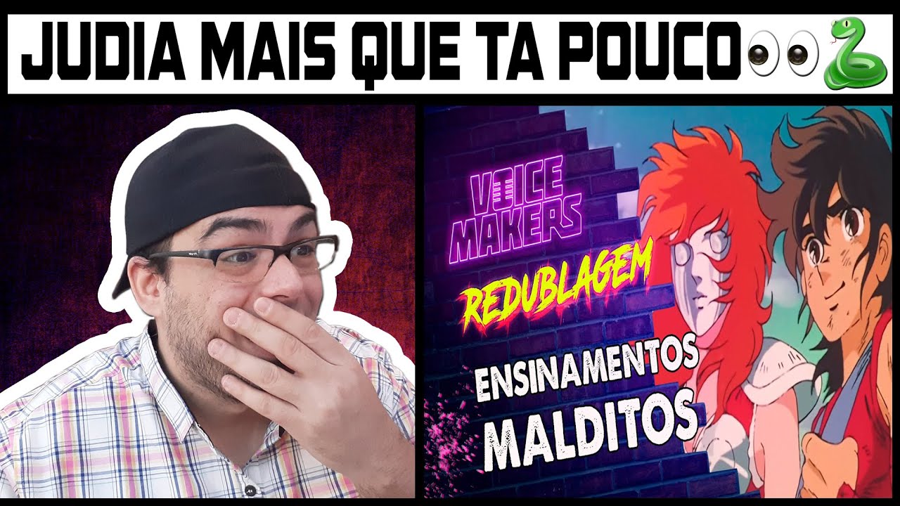 REACT - VOICE MAKERS / Cavaleiros do Zodíaco - ENSINAMENTOS MALDITOS