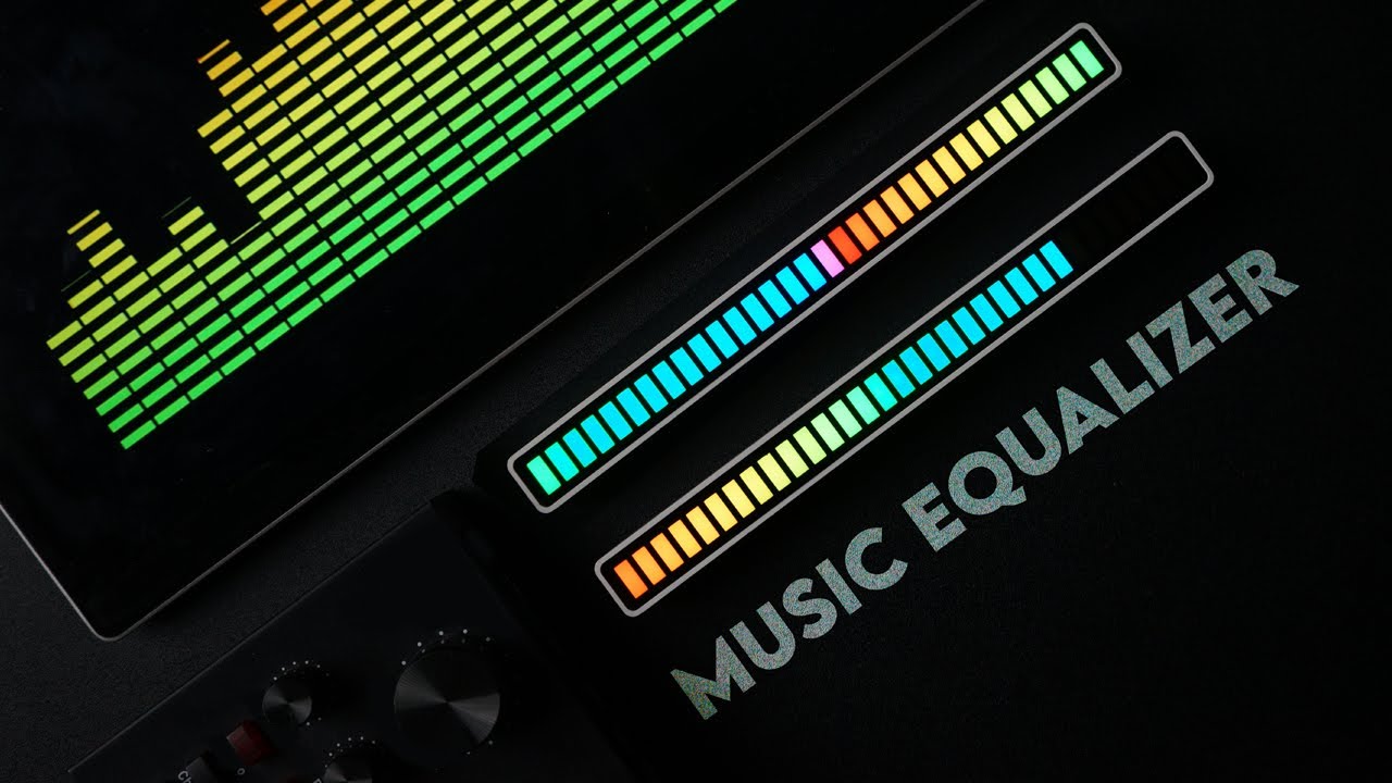 Lampu Equalizer RGB Sensor Musik, KEREN BANGET !