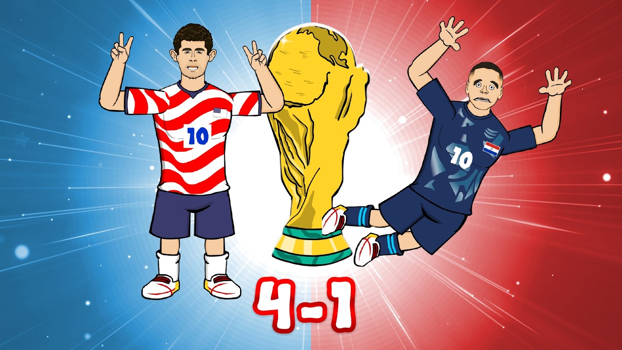 USA 4-1 PARAGUAY🔥 World Cup 26 Goals Highlights