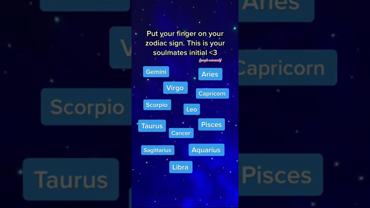 Zodiacs who&rsquo;s your soulmate #shorts #zodiac
