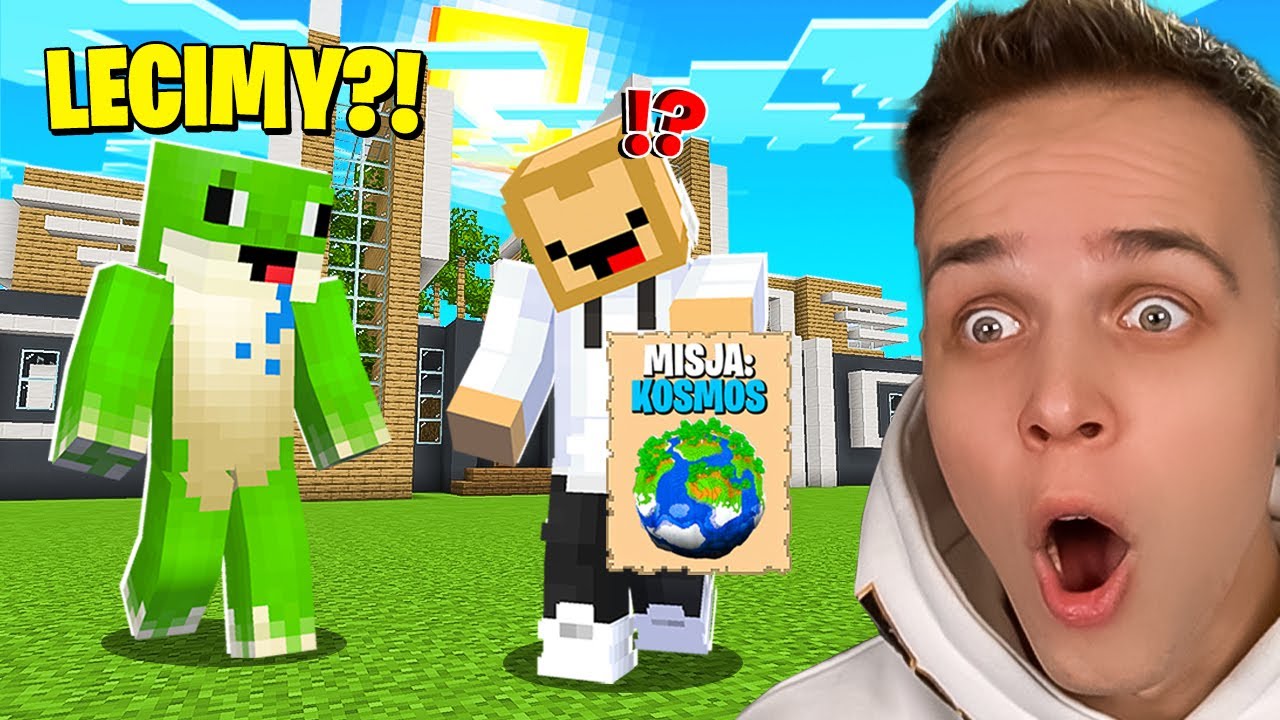 NOWE ZLECENIE NA LOT W KOSMOS w MINECRAFT!