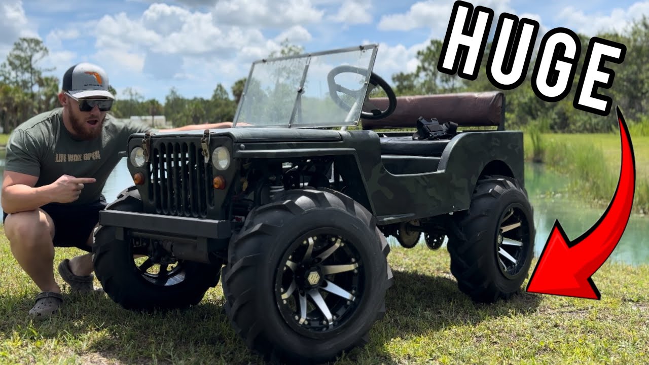I Built A Massive Mini Jeep!