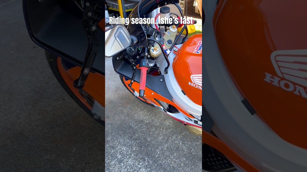 CBR 900RR Cold Start #sc28 #cbr900rr #fireblade #sc33 #sportsbike #hondamotorcycles #coldstart #fast