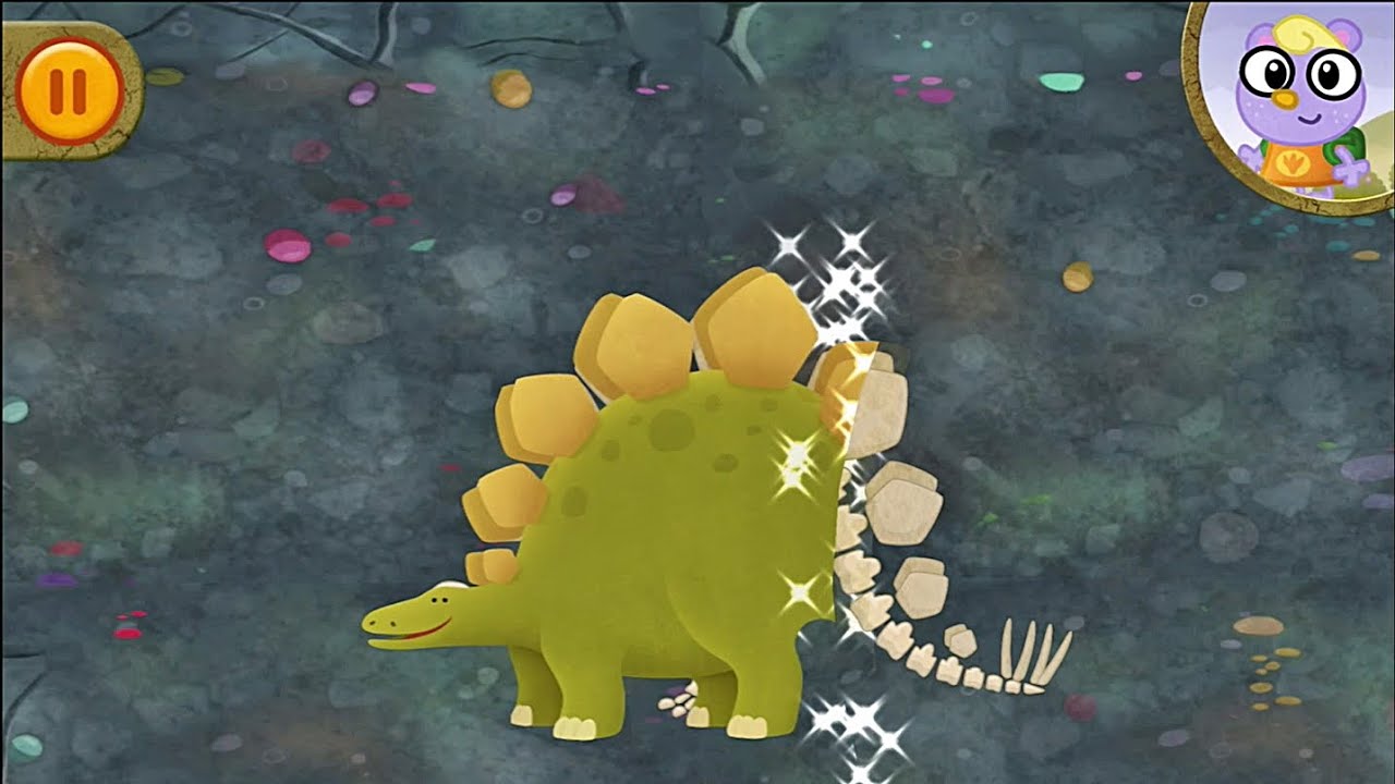 Dino Dog: Stegosaurus Episode - Dinosaur Game App for Kids - iPad iPhone