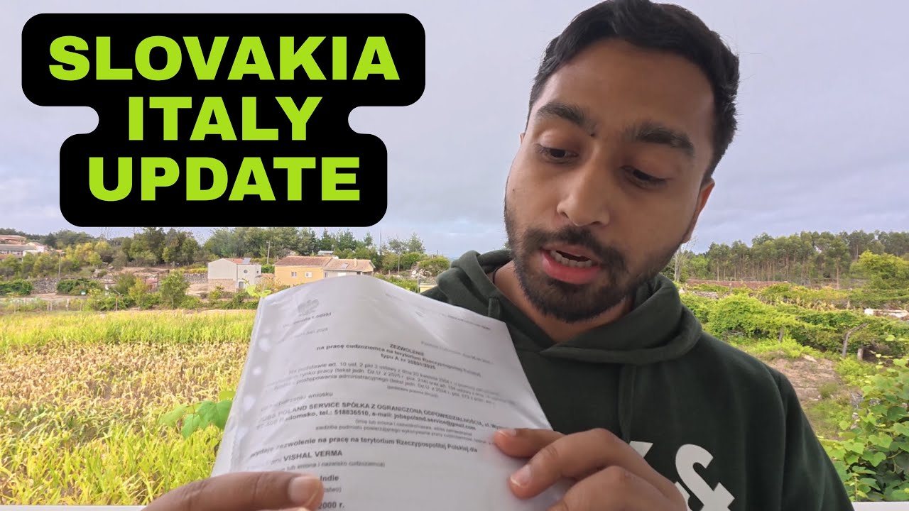 SLOVAKIA WORK PERMIT VISA ITALY WORK VISA #slovakia #italy #harrysingheuropa  #italyworkpermit 