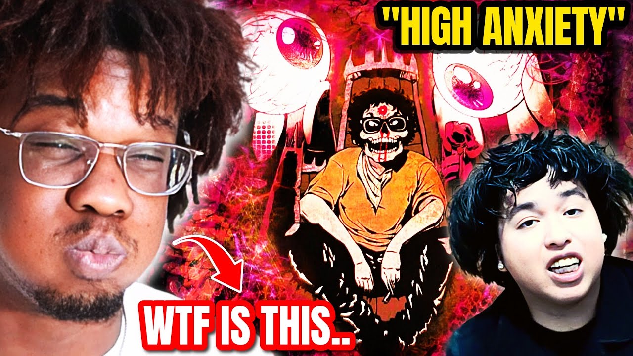 2Slimey’s Music CANT BE REAL.. 😭  ‘HIGH ANXIETY’ (REACTION)