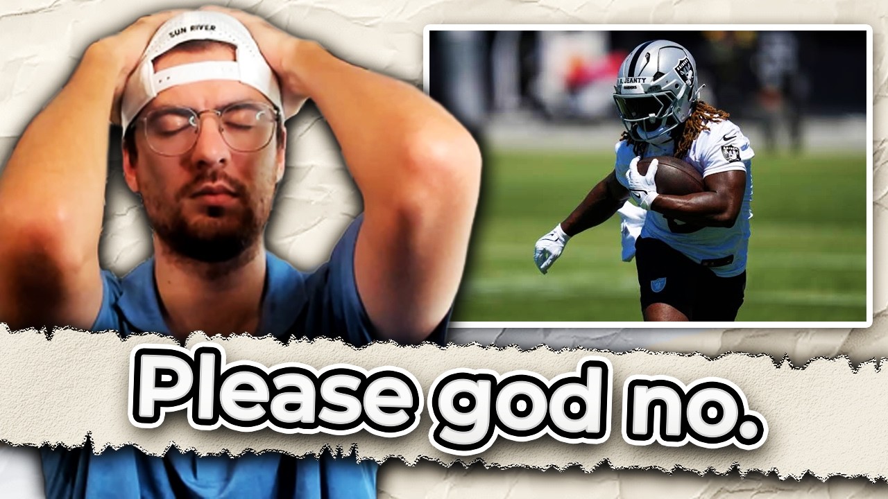 EMERGENCY LIVE - Ashton Jeanty Suffers Knee Injury At Practice