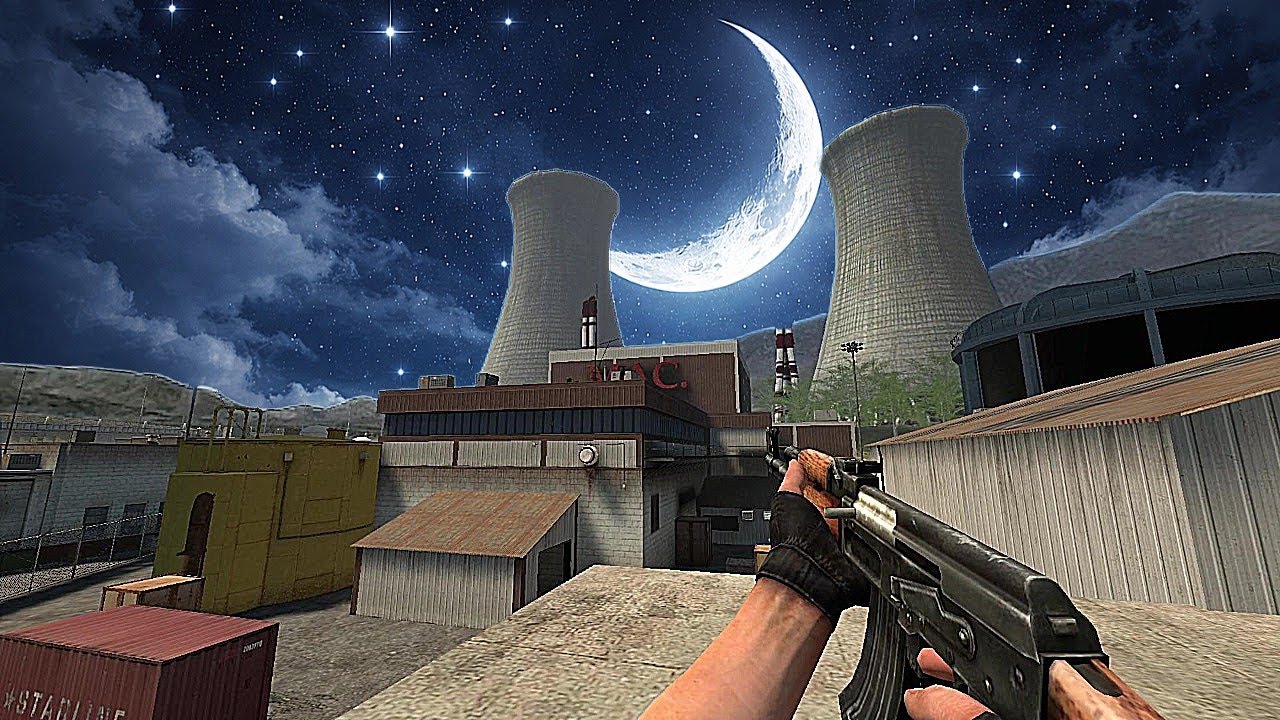 Counter-Strike Source: Zombie Riot Mod on de_nuke
