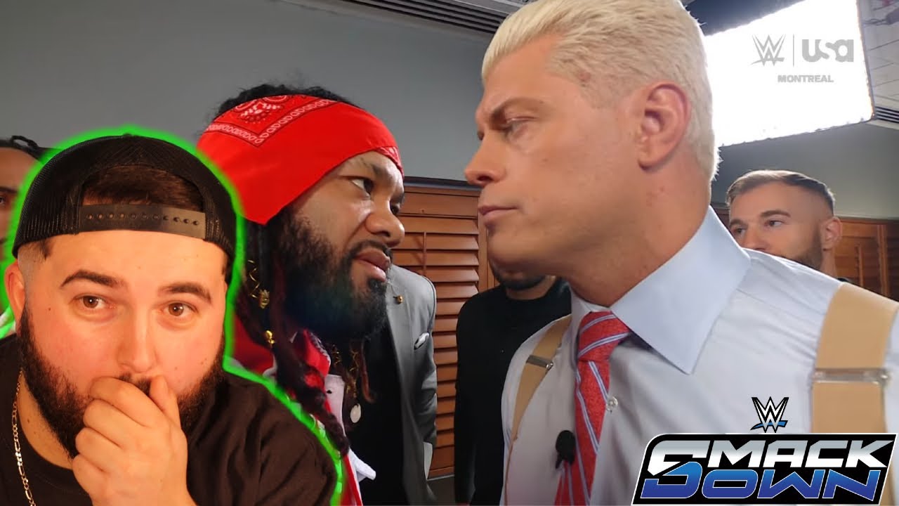 THIS IS GREAT!!! CODY RHODES VS JACOB FATU CONFRONTATION REACTION!