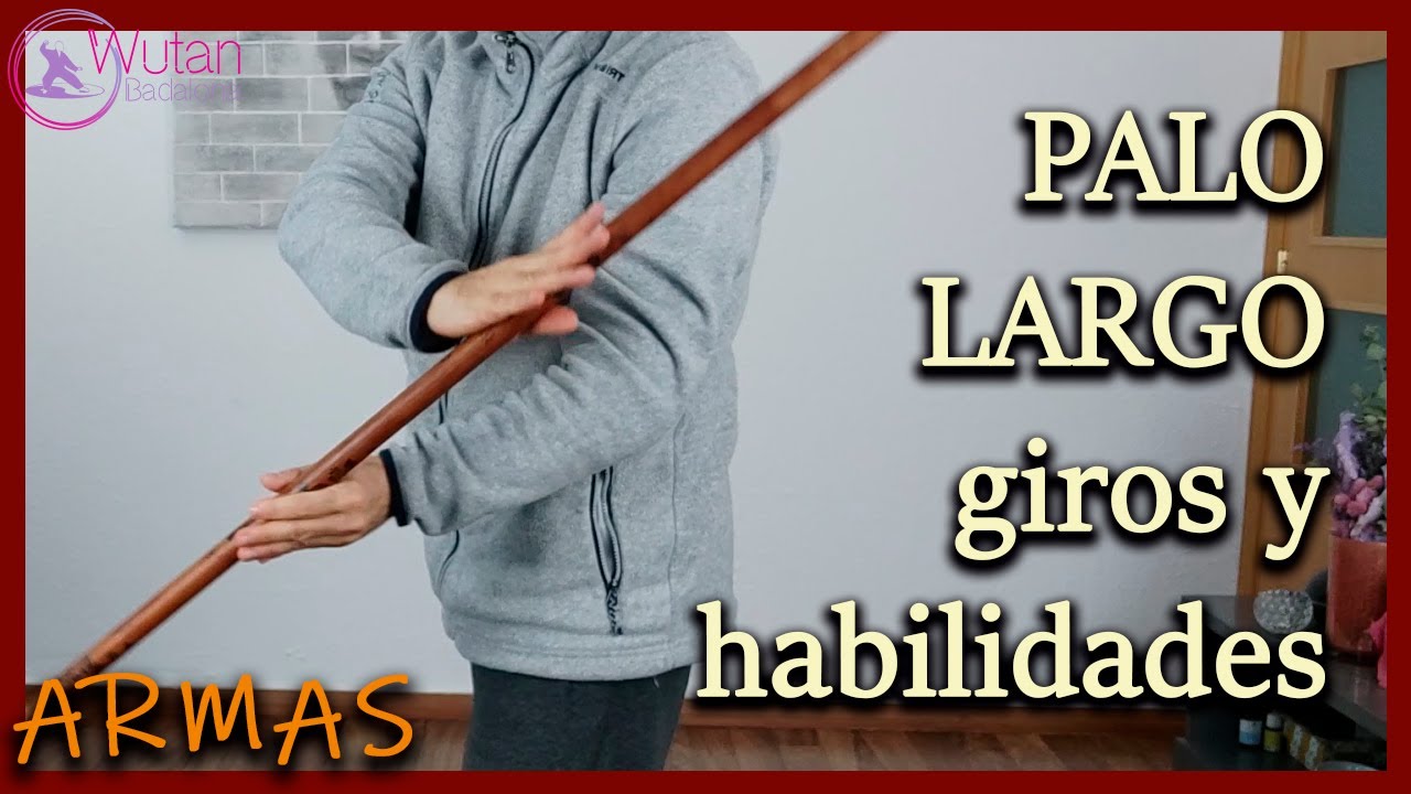🥖 Clase de PALO LARGO 💥 de Tai Chi - estiramientos y habilidades