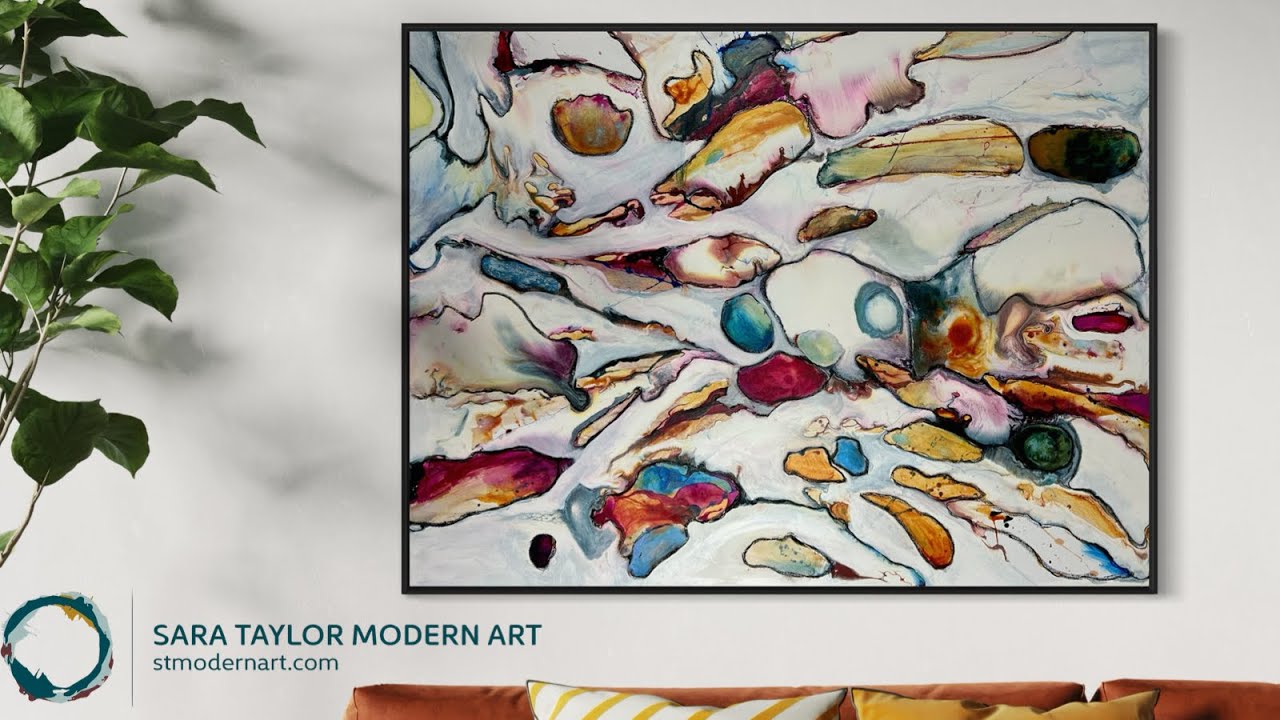 Exciting Fluid Abstract Art, With ONLY  3 Steps!
