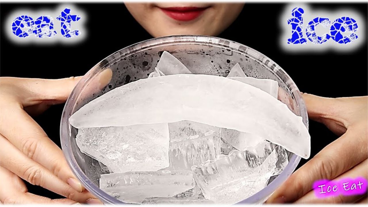 ASMR Eat Ice| Hard Ice | 氷を食べる音  Thánh Ăn Đá  얼음 리얼사운 Buz Yemek