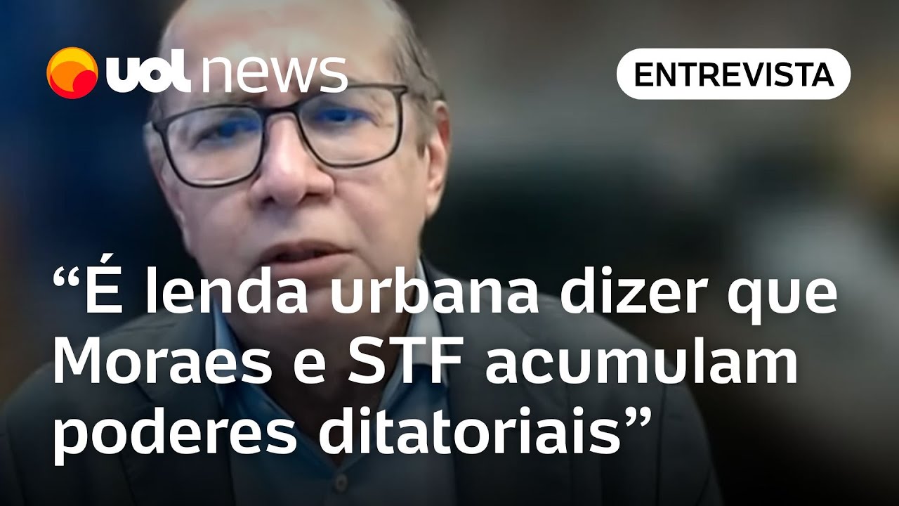 Gilmar fala de Moro, Musk, descriminalização da maconha: íntegra da entrevista com ministro do STF