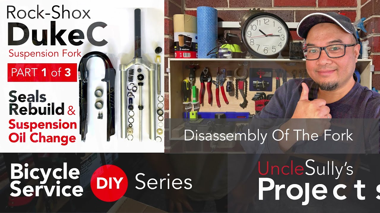 Rockshox Duke-C 80mm Suspension - Rebuild & Service - Part 1