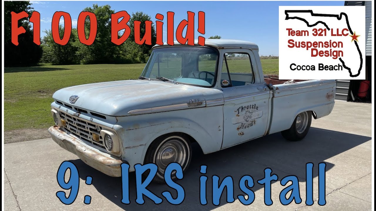 '64 F100 Project! Part 9: Installing the rear suspension. Team321.com