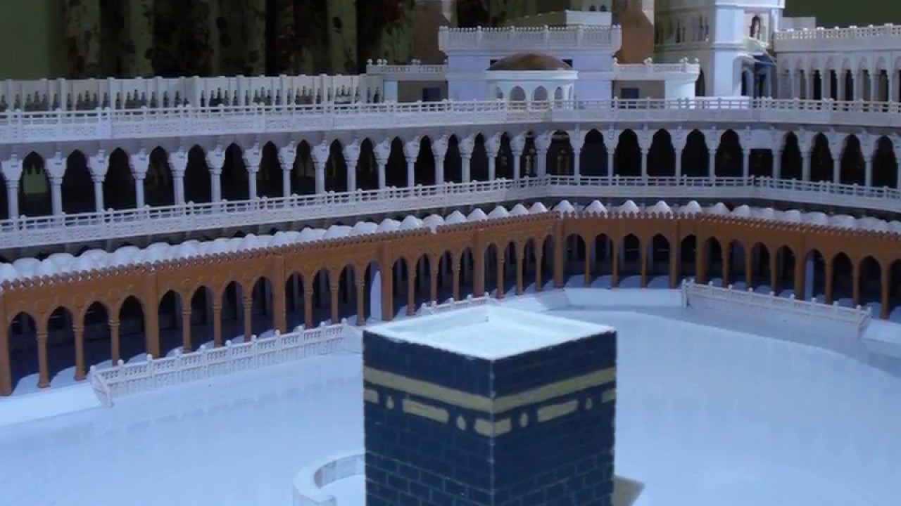 Eid Milad un Nabvi Mubarik Model of Haram Sharif  ( 2 )
