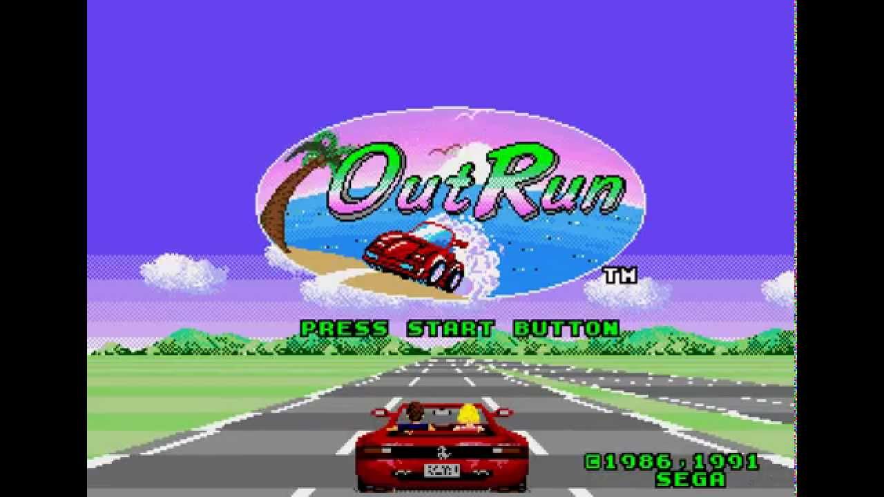 OutRun Longplay (Mega Drive/Genesis) [60 FPS]
