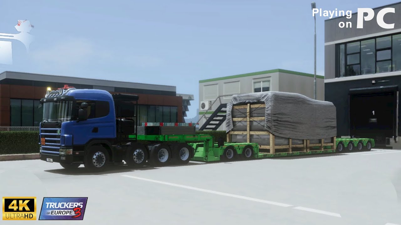 Ultra Graphics on Truckers of Europe 3 | 47T Machine Parts | 253 KM Frankfurt to Nuremberg |