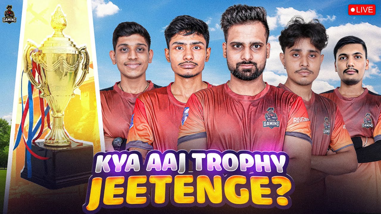 CAN WE WIN ANOTHER TROPHY? LIVE WITH TOTAL GAMING ESPORTS | FOZYAJAY |#freefireindia #tournamentlive