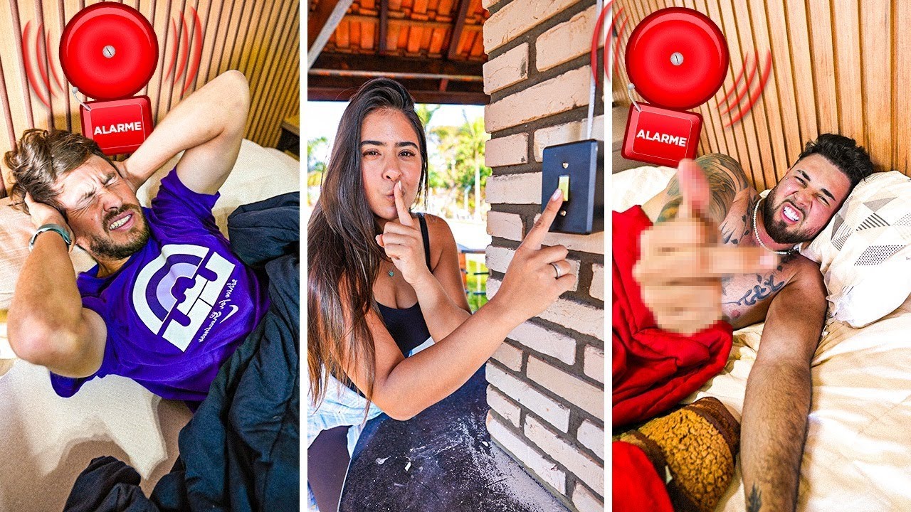 ACORDEI TODOS MEUS AMIGOS COM UMA SIRENE IRRITANTE