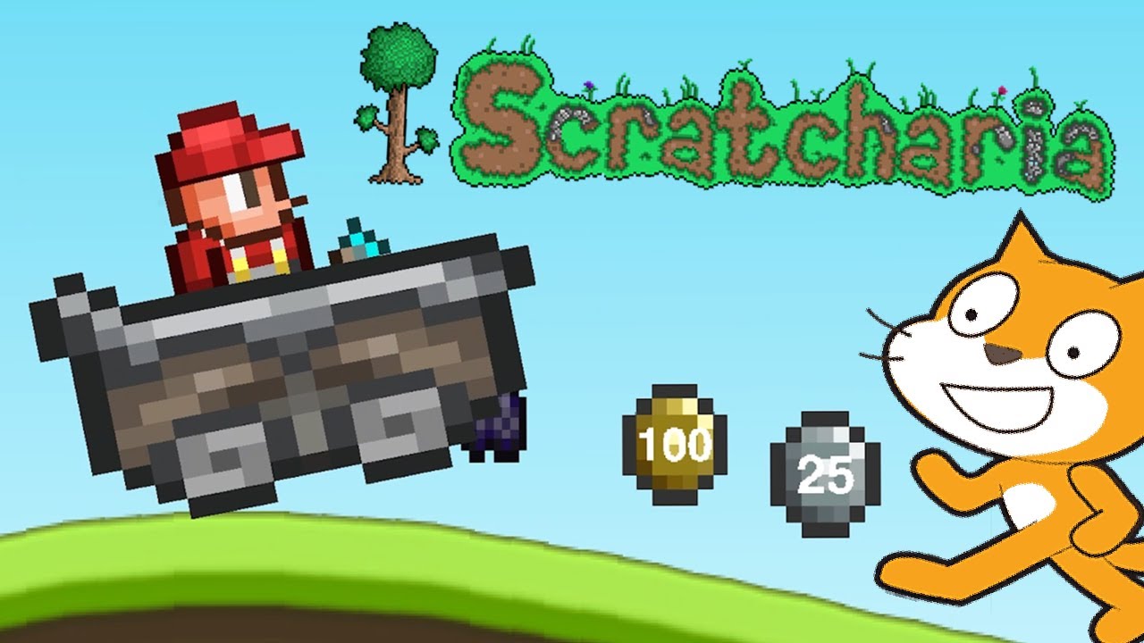 Terraria w Scratchu to dużo zabawy i radości