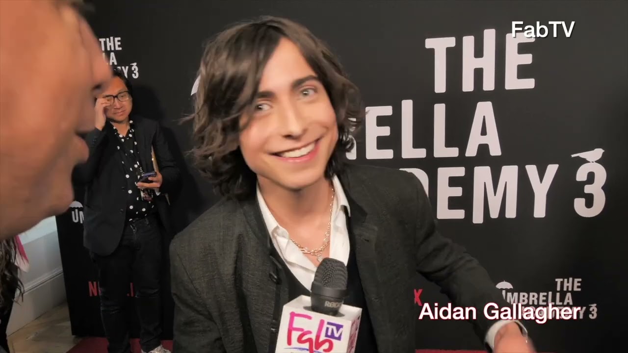Aidan Gallagher  reveals 