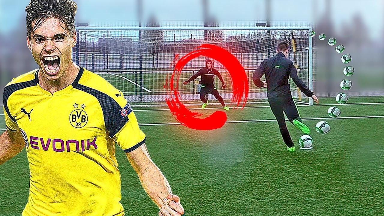 freekickerz vs Julian Weigl (Borussia Dortmund) - Penalty Challenge