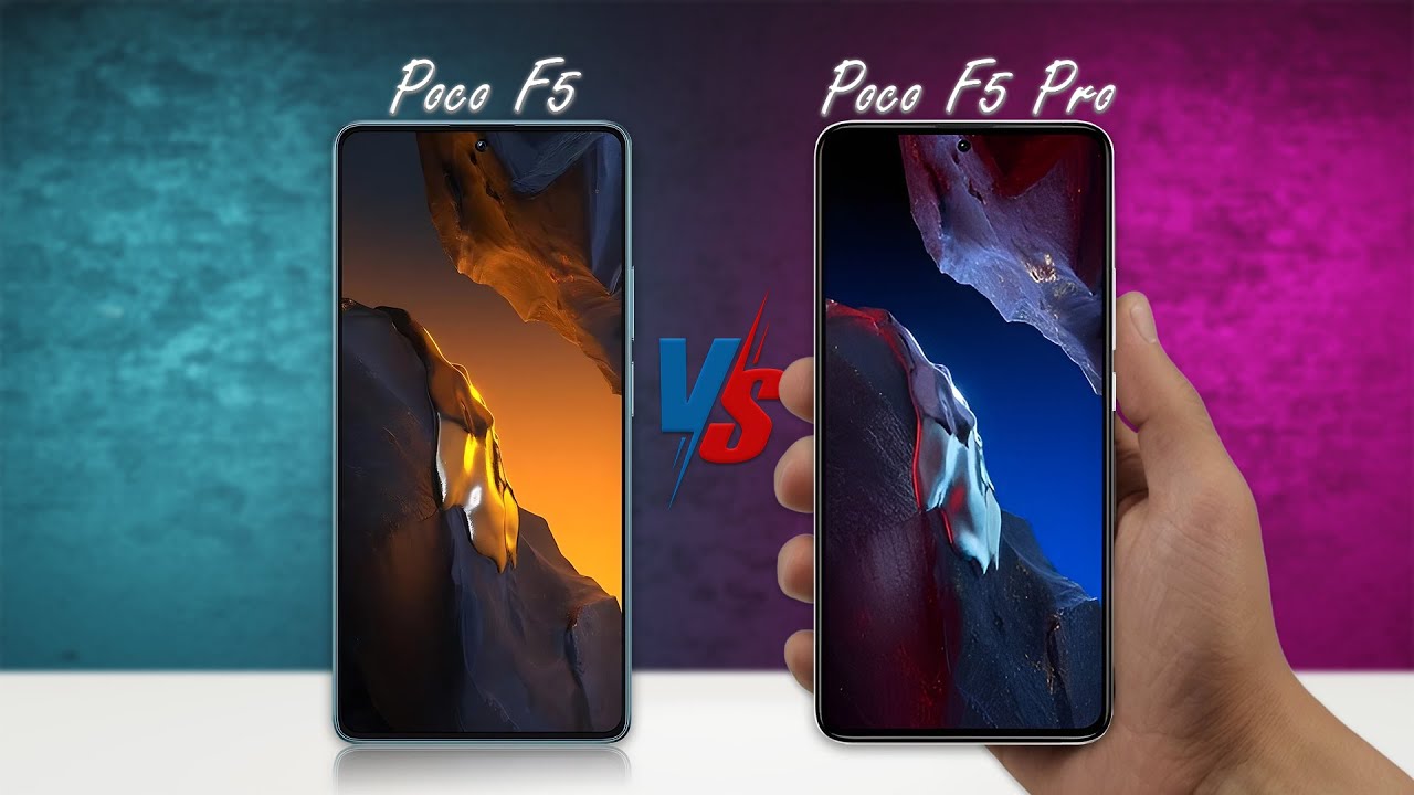 Xiaomi Poco F5 vs Xiaomi Poco F5 Pro | Best Poco Phones | Which One is Better 🤔 | Phone Comparison