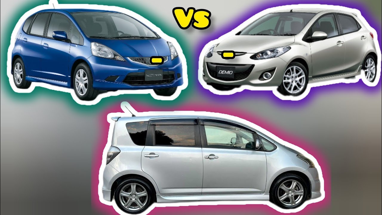 Comparativo Toyota Ractis 1.5 VS Mazda Demio 1.5 VS Honda Fit 1.5 |