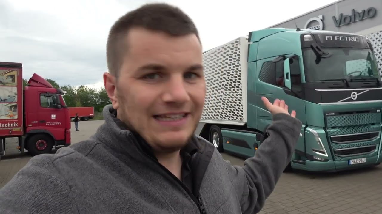 Fernverkehr mit dem Volvo Elektro-Sattelzug
