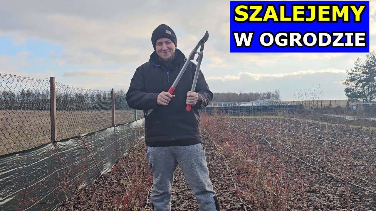Szaleństwo w Ogrodzie z Iwonką. Dziurawa Droga, Jazda Mini Traktorkiem, Prace Cięcie, Rozsady Warzyw