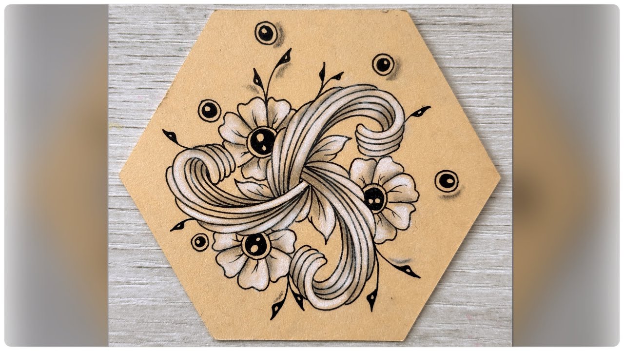 Zentangle Pattern Collection 2 || Step-by-step, drawing tutorial